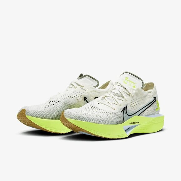 Nike ZoomX Vaporfly Next% 3 - Size 13 Men Running Shoes Sail Volt HQ3450-147 NEW main image 4